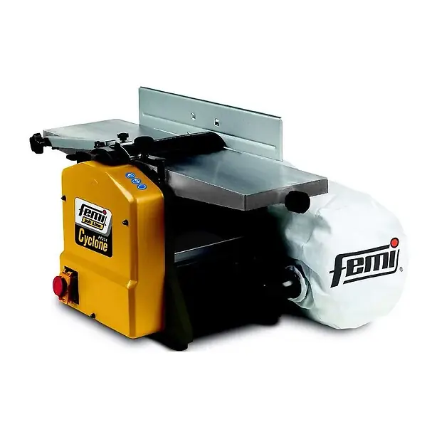 Offre Du Jour Dégauchisseuse Raboteuse avec aspiration intégrée 1,5 Kw l 204mm PF 204 Cyclone Femi