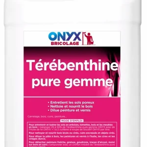 Térébenthine pure gemme 5 l ONYX Expédié Aujourd'hui