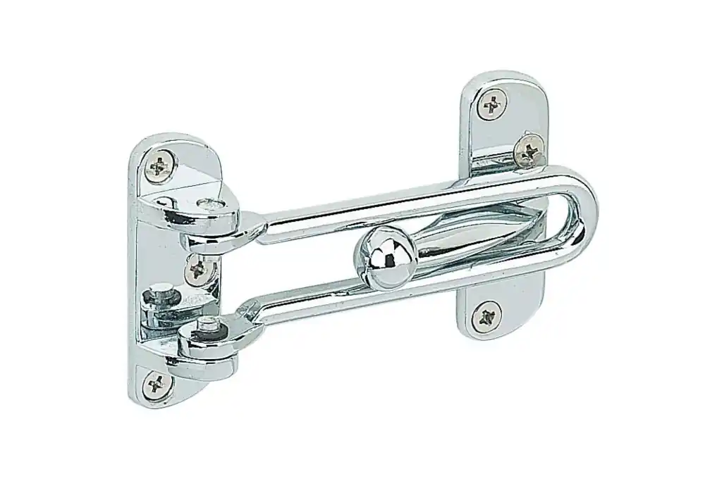 Marque Entrebaîlleur de porte éco nickelé 105 x 64 mm THIRARD