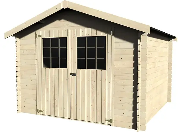 Abri de jardin Bois Flodovrak - L.317xH.232xP.313cm DECOR ET JARDIN Affaire À Saisir