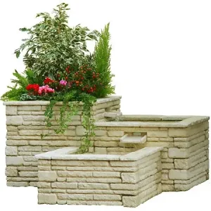 Meilleur Choix Fontaine "Helios"- 136 x 136 x 66 cm HABITAT ET JARDIN