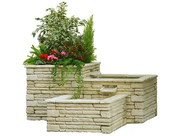 Meilleur Choix Fontaine "Helios"- 136 x 136 x 66 cm HABITAT ET JARDIN