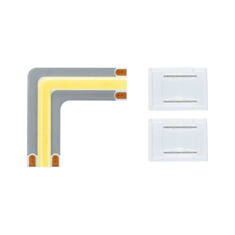 Affaire À Saisir Angle 90° pour ruban LED COB blanc froid 6500K 0,3W 24V Extension MAXLED 500 PAULMANN
