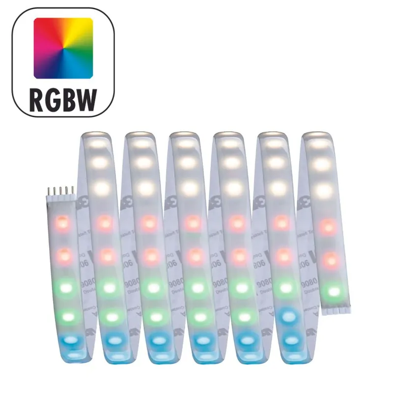 Remise Ruban LED 2,5m multicolore + blanc IP44 28W 24V Extension MAXLED 1000 PAULMANN