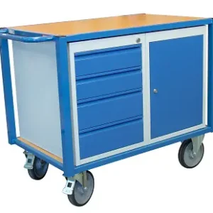 Servante d‘atelier équipée 1 bloc porte et 1 bloc tiroirs 500 kg - FIMM - 880002991 Expédié Aujourd'hui