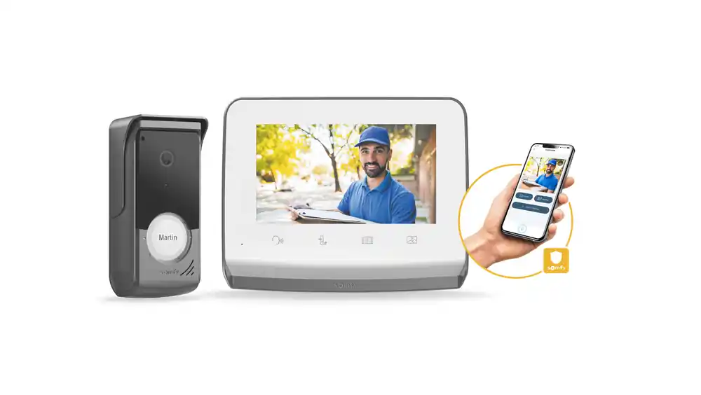 Super Prix Visiophone connecté V350 Connect - SOMFY