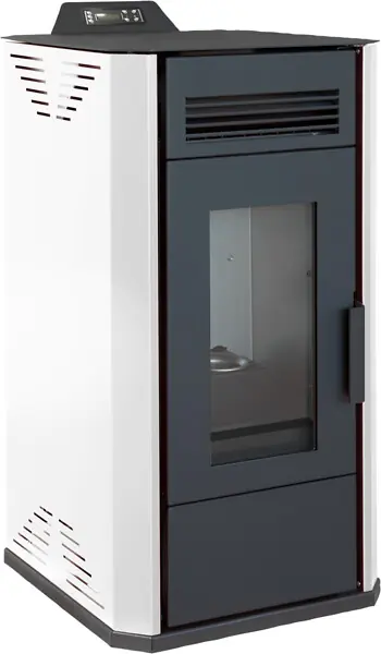 Certifié Poêle à granulés étanche 77 S-Line - Gris - 7.7kW EUROSTOVE