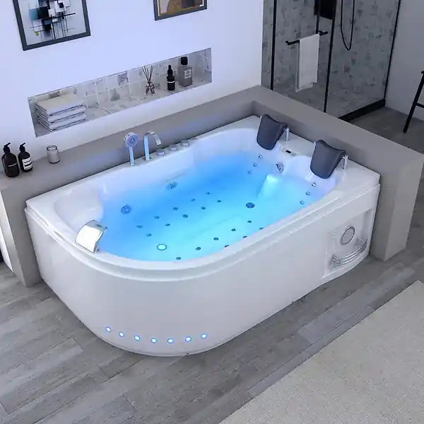 Baignoire balnéo G-Mauna-Loa 30 jets Whirlpool DISTRIBAIN Satisfait Ou Remboursé