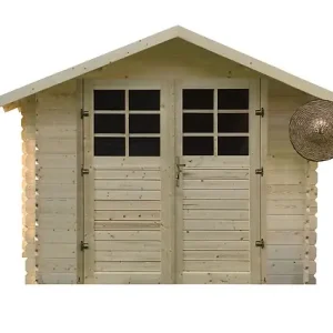 Dernière Chance Abri de jardin bois Initia Gdansk - L.298xP.198xH.218cm SOLID