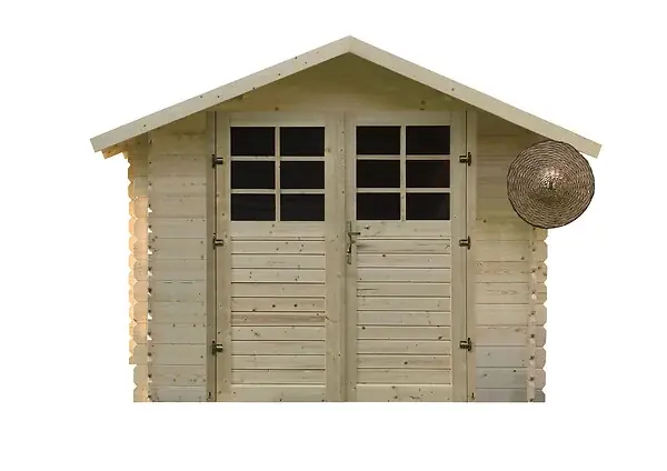 Dernière Chance Abri de jardin bois Initia Gdansk - L.298xP.198xH.218cm SOLID