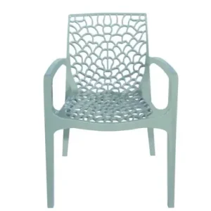 Fauteuil de jardin GRUVYER polypropylène vert pastel - GRANDSOLEIL Must-Have