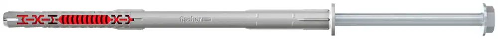 Offre Spéciale Cheville rallongée DuoXpand 10 x 160 mm avec vis à tête hexagonale en acier électrozingué par 50 FISCHER