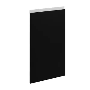 Porte avec poignée intégrée pour meuble de cuisine Mallorca noir mat 70 x 45 cm OFITRES Réduction