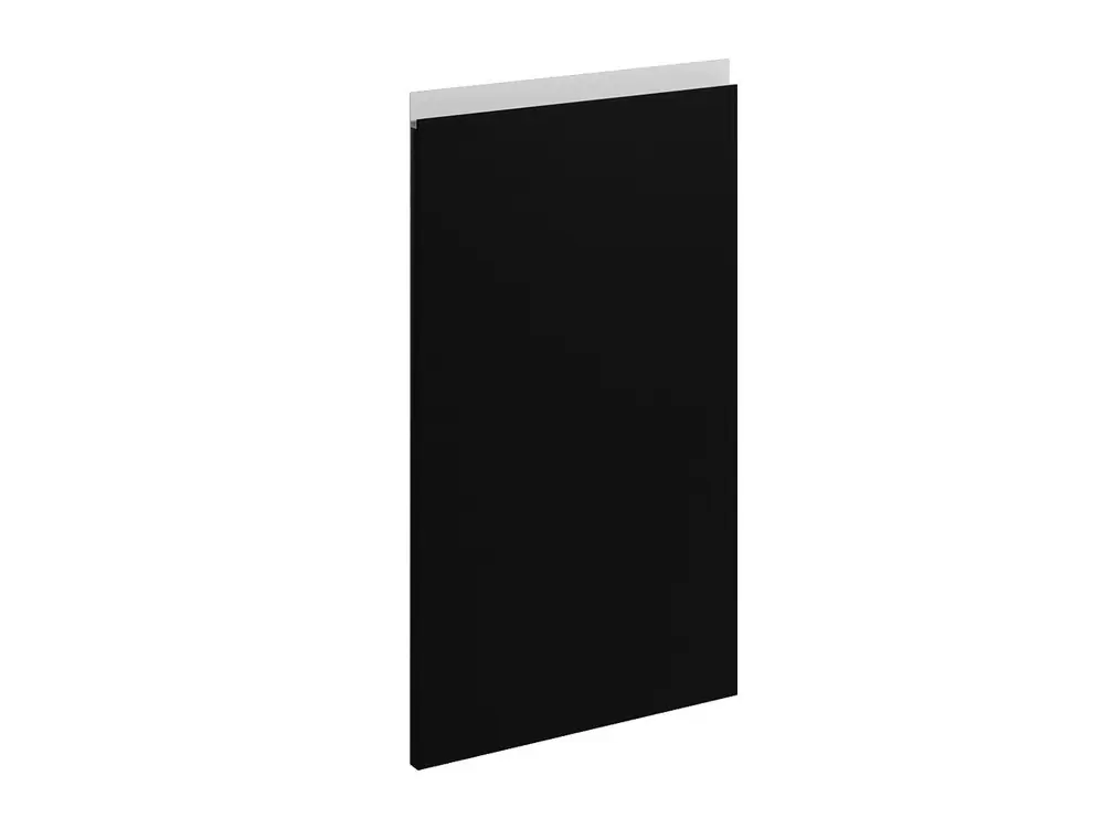 Porte avec poignée intégrée pour meuble de cuisine Mallorca noir mat 70 x 45 cm OFITRES Réduction