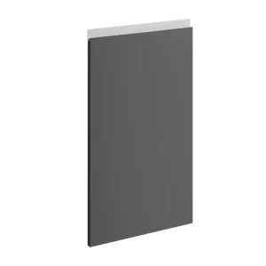 Paiement Sécurisé Porte avec poignée intégrée pour meuble de cuisine Mallorca gris plomb mat 70 x 45 cm OFITRES