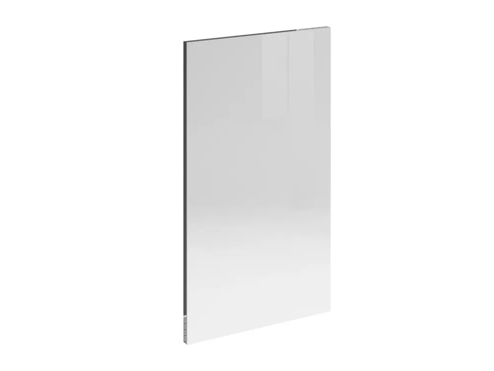 Meilleure Vente Porte pour meuble de cuisine Cristal blanche brillant 70 x 45 cm OFITRES
