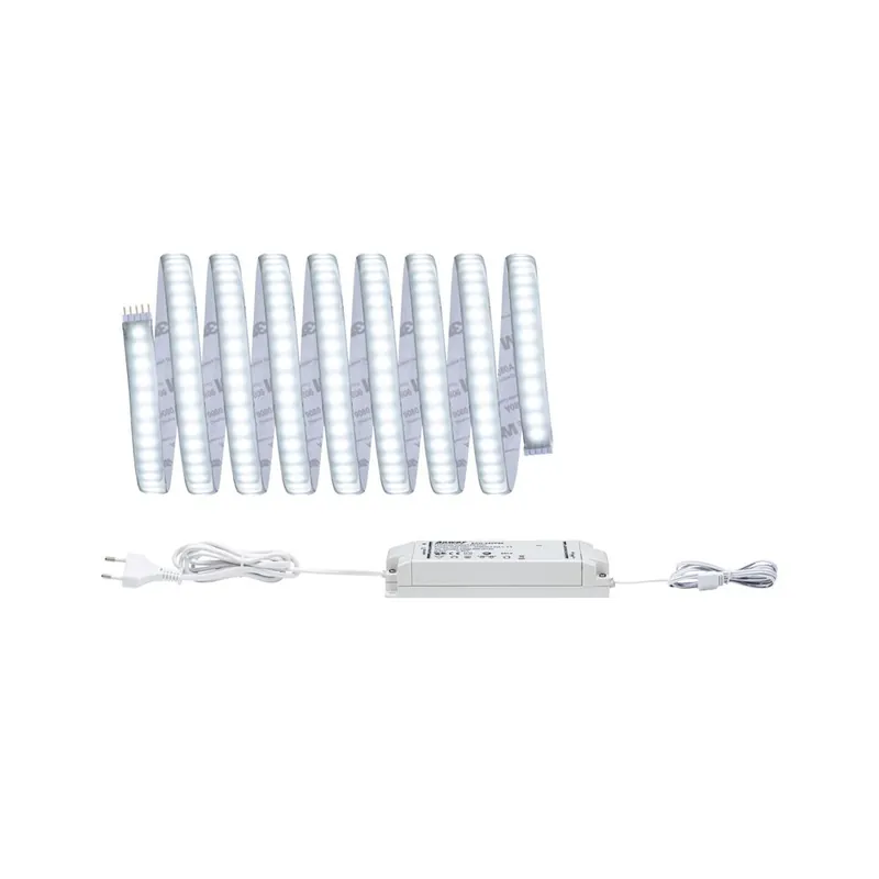 Ruban LED 3m prêt à l‘emploi blanc froid IP44 40W 24V MAXLED 1000 PAULMANN Achat Immédiat