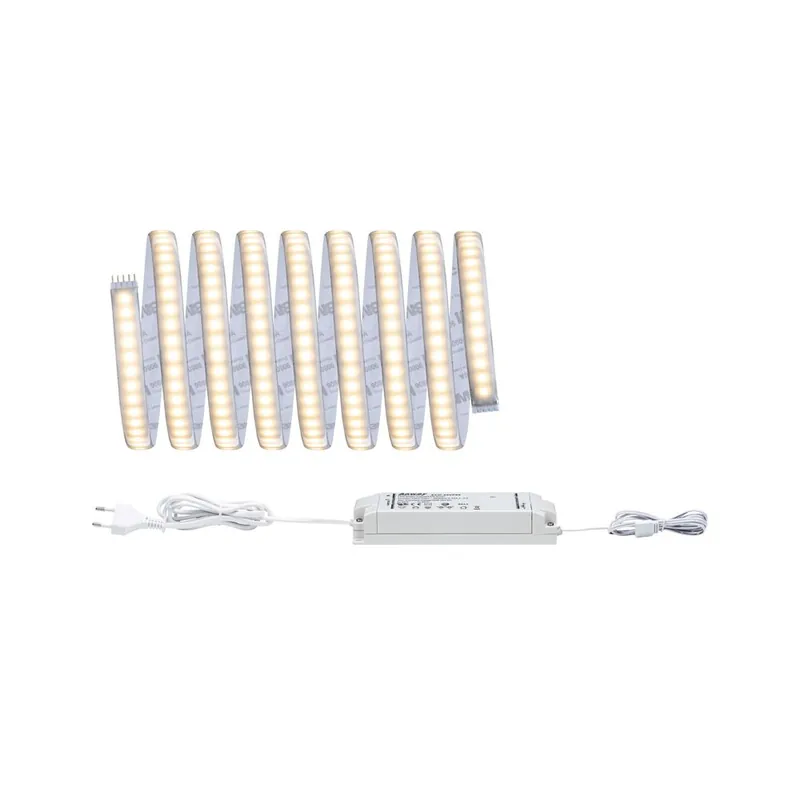 Ruban LED 3m prêt à l‘emploi blanc chaud IP44 40W 24V MAXLED 1000 PAULMANN Populaire