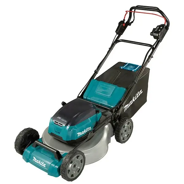 Vente Directe Tondeuse 46 cm LXT 36 V MAKITA DLM465PT4 avec 4 batteries 18 V 5,0 Ah et chargeur rapide
