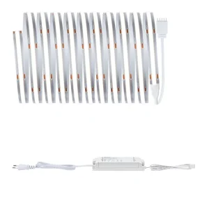 Meilleur Prix Ruban LED 3m COB prêt à l‘emploi blanc froid 6500K 36W 24V MAXLED 1000 PAULMANN