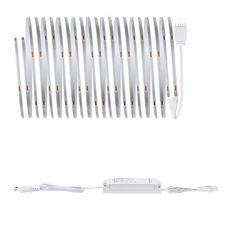 Meilleur Prix Ruban LED 3m COB prêt à l‘emploi blanc froid 6500K 36W 24V MAXLED 1000 PAULMANN