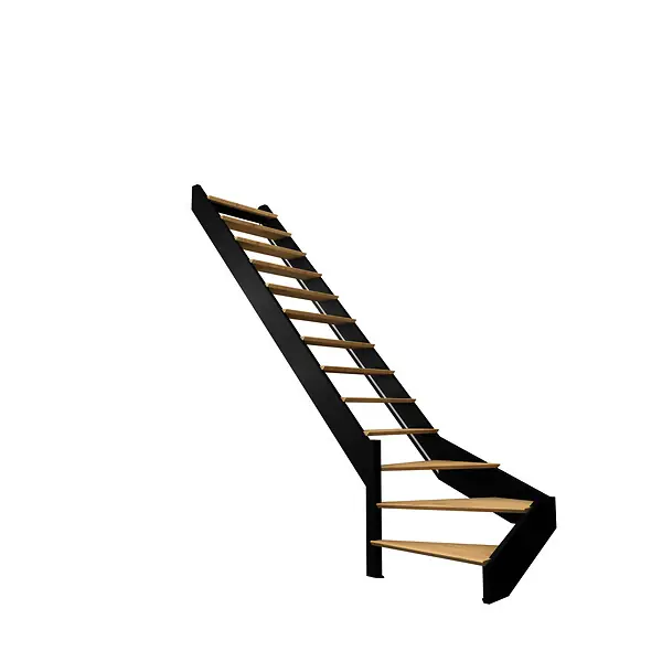 Kit escalier SPECTRA 1/4 Tournant Gauche sans Garde-corps KORDO Nouvel Arrivage
