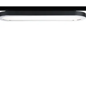 Panneau LED sur rail noir mat/ chrome 7W LOOP URAIL PAULMANN Livraison Express