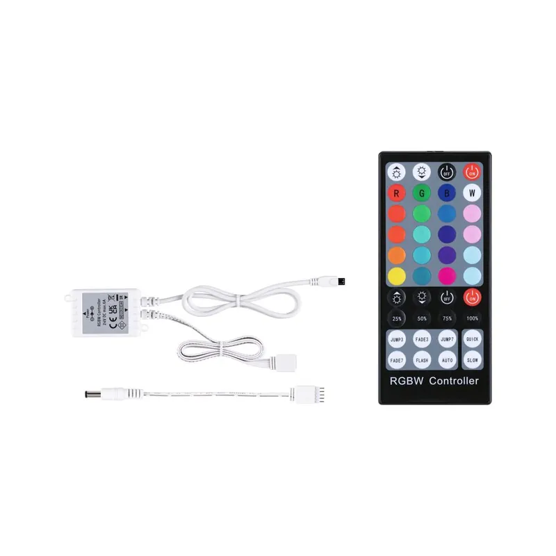 Nouvel Arrivage Télécommande Infrarouge ruban LED multicolore + blanc 24V max 144W MAXLED PAULMANN