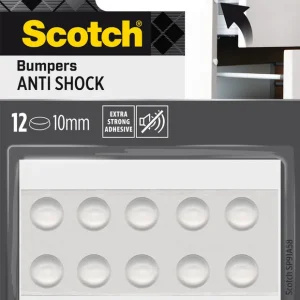 Soldes Amortisseurs anti-chocs transparents 10 mm par 12 SCOTCH