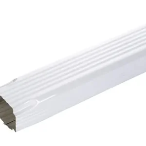 TUYAU DESCENTE 60X80 ALU BLANC 2ML Nouvelle Collection