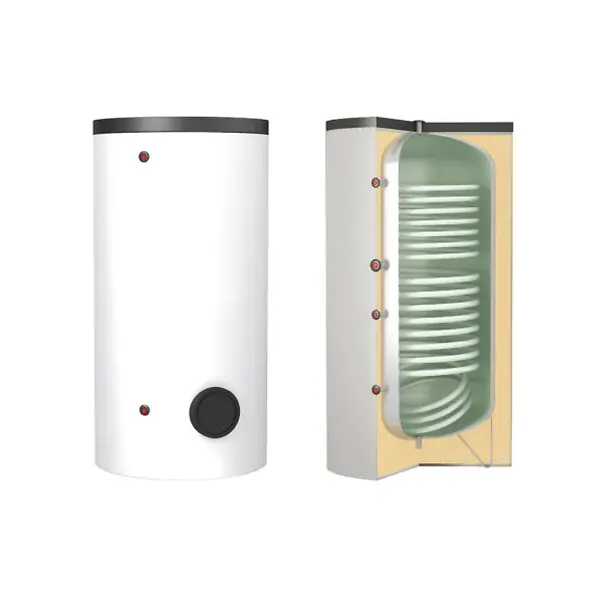 Ballon préparateur d‘eau chaude sanitaire standard 300 L 2 échangeurs - THERMADOR - PECS032STHE Nouvel Arrivage