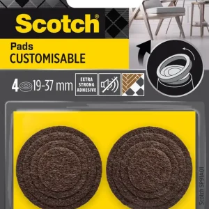 Patins customisables marrons 19 25 31 37 mm par 4 SCOTCH Affaire À Saisir