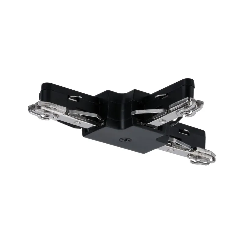 Connecteur de rails en T noir mat 1000W URAIL PAULMANN Solde