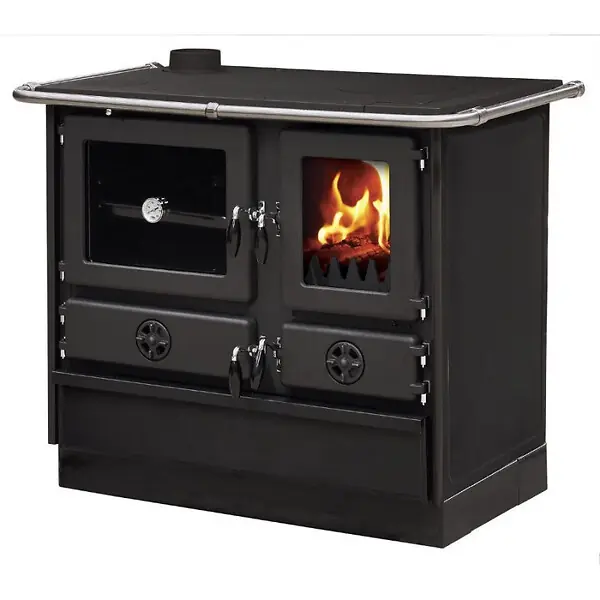 Cuisinière à bois MAGNUM MBS en fonte Sortie côté gauche - INTERSTOVES Offre Limitée