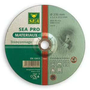 Populaire Disque à tronçonner matériaux diamètre 230 mm Eco