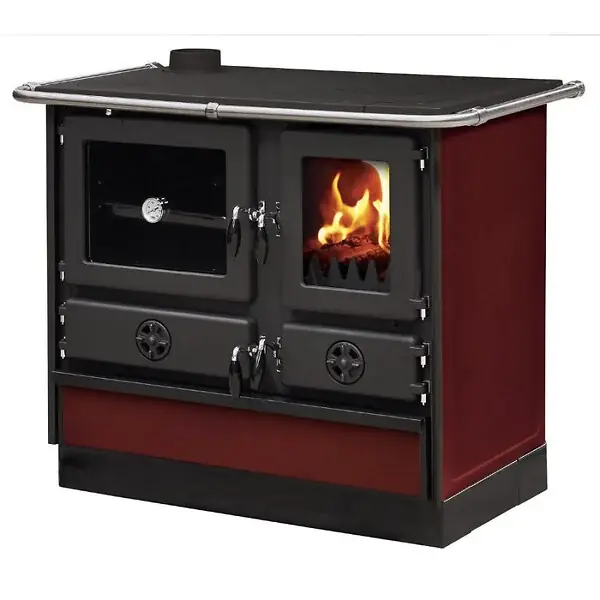 Cuisinière à bois MAGNUM MBS en fonte Sortie côté gauche - INTERSTOVES Offre Spéciale