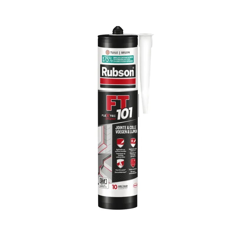 Offre Limitée Mastic pro FT101 joint-fissure-colle tuile 280 ml RUBSON