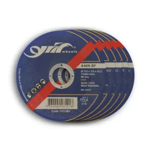 Achetez Aujourd'hui Disques à tronçonner inox diamètre 115 mm par 5 Eco
