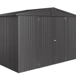 Abri jardin métal Europa T 4A - L.316xl.156xH.209cm BIOHORT Nouveauté