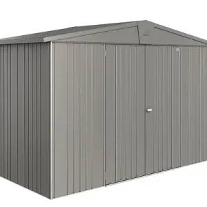 Abri métal Europa T 4A - Gris quartz - L.316xH.209xP.156cm BIOHORT Commander Maintenant