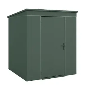 Vente Flash Abri de jardin métallique Gary T3 - Vert - L.191,8xP.198cm WEKA