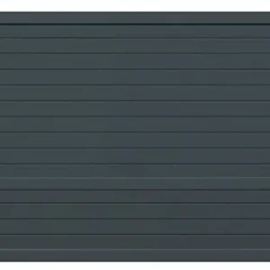 Meilleure Vente Portail alu coulissant Cleo - Gris 7016STR - L.3750xH.1624mm ELSEALU