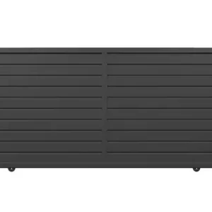 Seulement Aujourd'hui Portail coulissant Kira en aluminium - Gris - 375x171,2cm ELSEALU