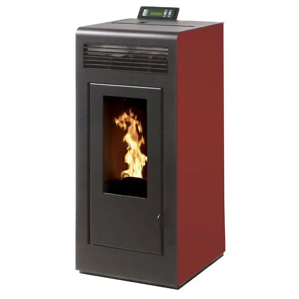 Poêle à granules MARINA 11 Etanche sortie Concentrique sur le dessus - INTERSTOVES Seulement Aujourd'hui