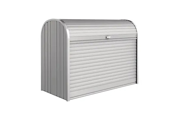 Coffre métal StoreMax T 160 - Argent - L163xH120xP78cm BIOHORT Offre Limitée