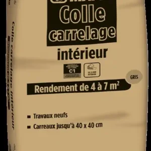 Livraison Express Colle intérieur neutre C1 gris 25 kg MAPEI