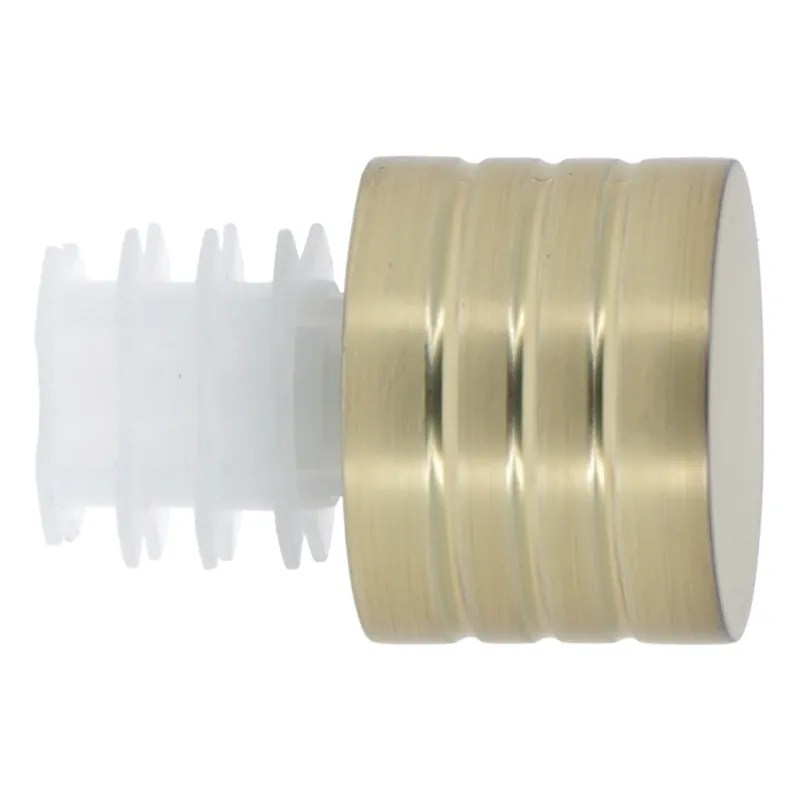 Embout déco bouchon en métal diam 20 mm Finition Doré par 2 - MOBOIS Affaire À Saisir