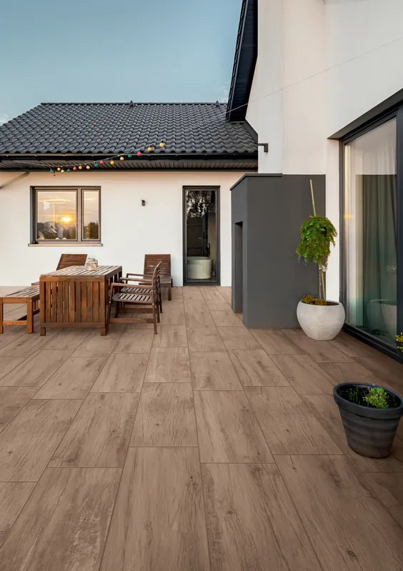 Usine Directe Carrelage de sol extérieur miel OXFORD ép 20 mm 40 x 120 cm rectifié paquet de 0,48 m²