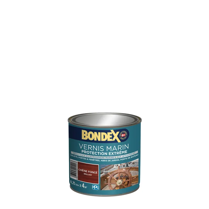 Acheter Direct Vernis marin chêne foncé 0,25L BONDEX