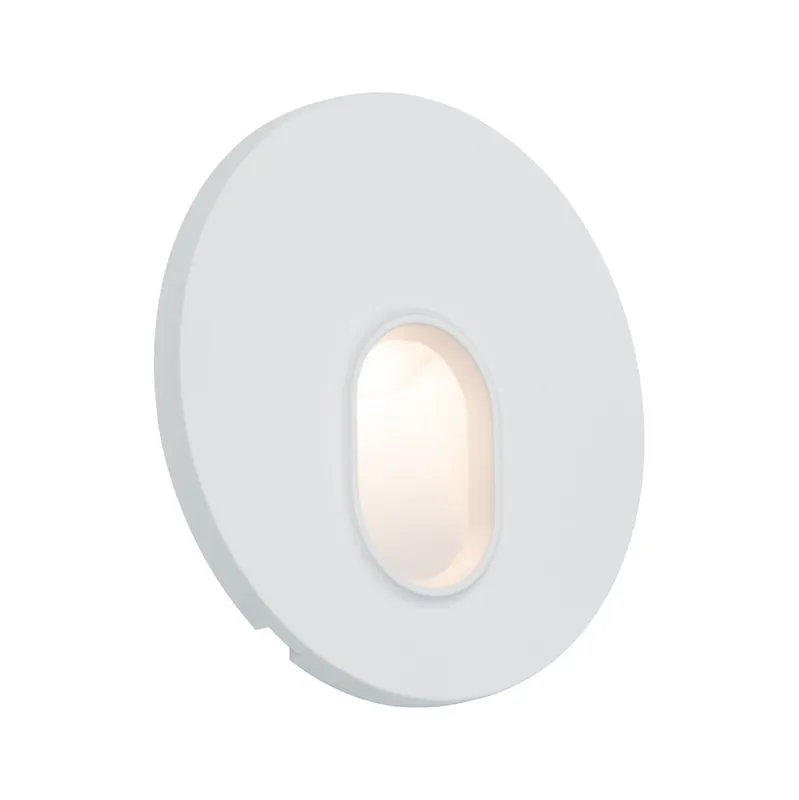 Meilleur Prix Spot LED encastrable mural rond blanc- PAULMANN